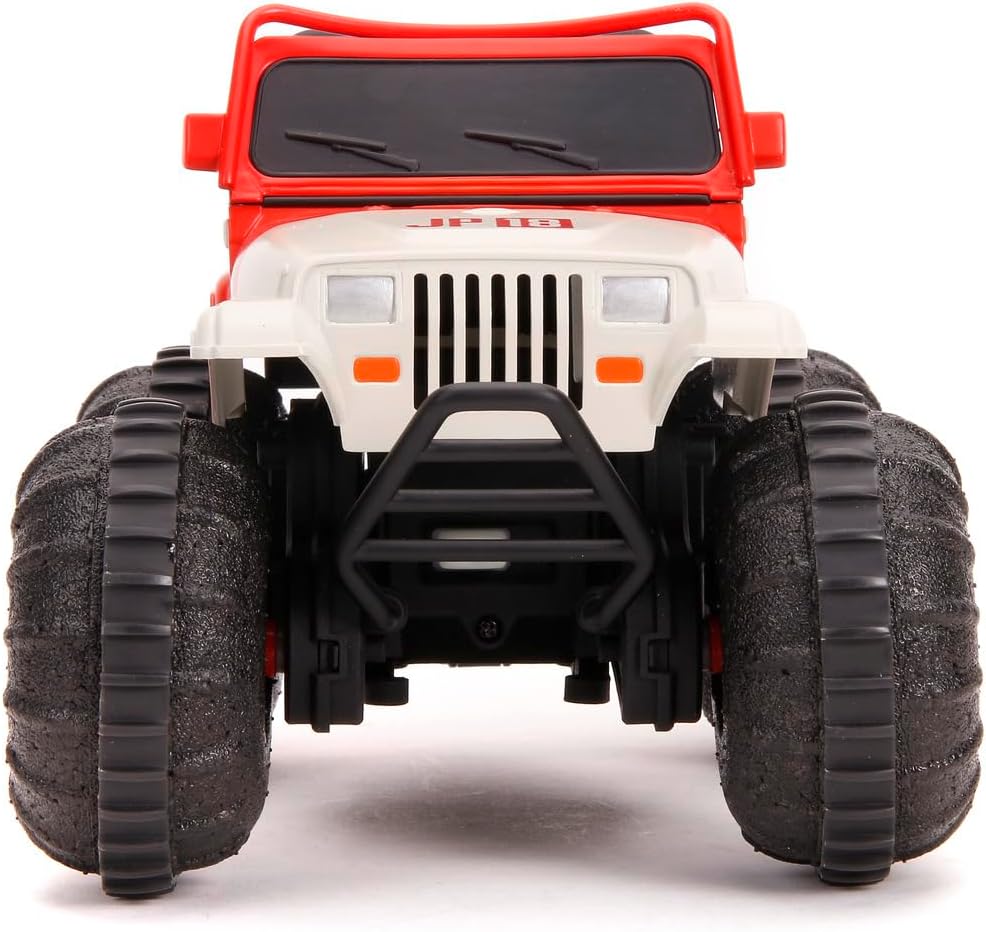 Jada Toys Jurassic Park RC Sea and Land Jeep 1:16, Mehrfarbig, 253255045