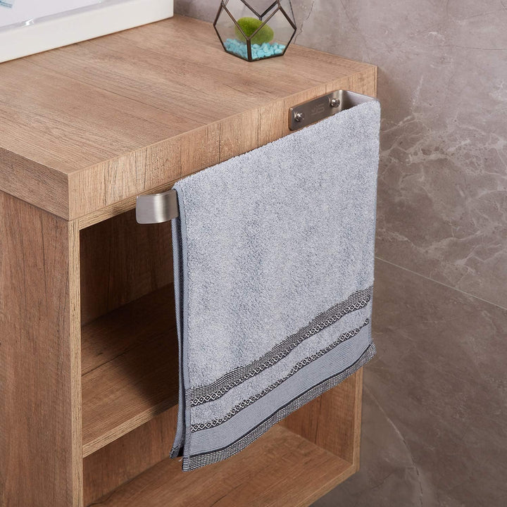 JS Handtuchhalter Handtuchstange Edelstahl Gebürstet Wandmontage und Schrankmontage für Bad und Küch