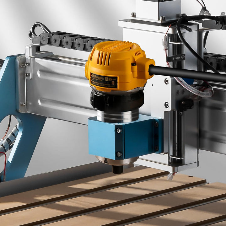 Genmitsu Spindelhalterhalterung aus Aluminium mit 69 mm Durchmesser für Spindel oder Trimmerfräse de