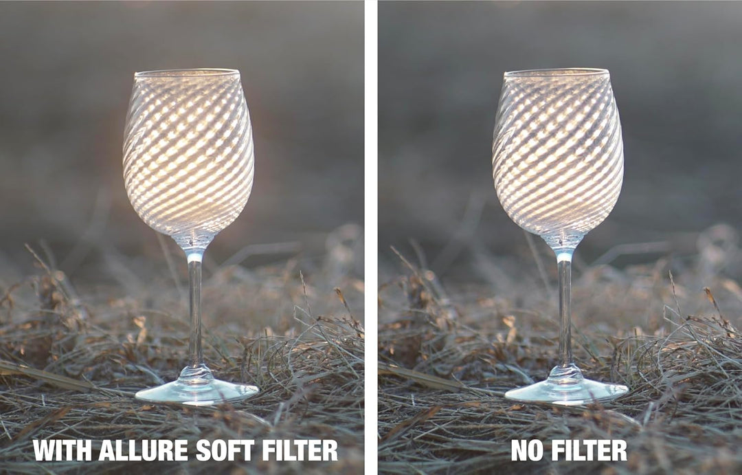 NiSi Filter für Fuji XA70 X100V X100T X100F X100S X100-49mm Allure Soft Filter Schwarz