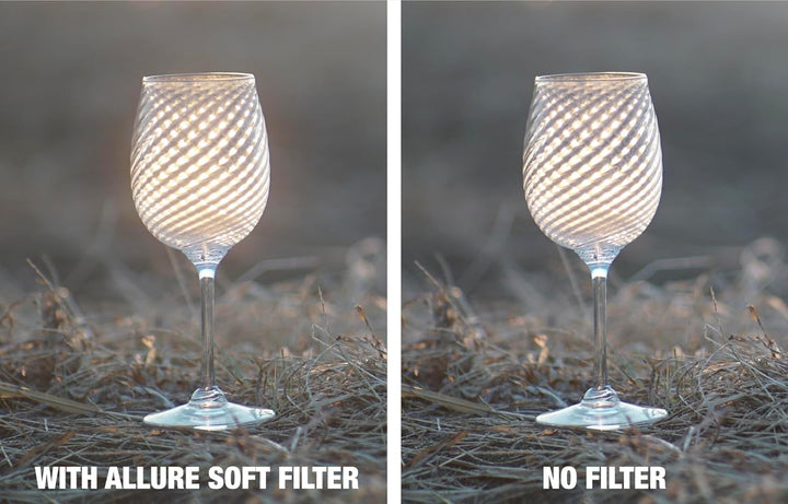 NiSi Filter für Fuji XA70 X100V X100T X100F X100S X100-49mm Allure Soft Filter Schwarz