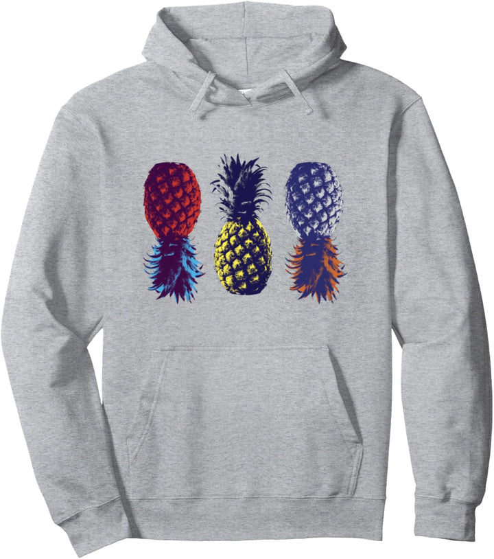 Pop Art Ananas Grafik Neuheit Pullover Hoodie