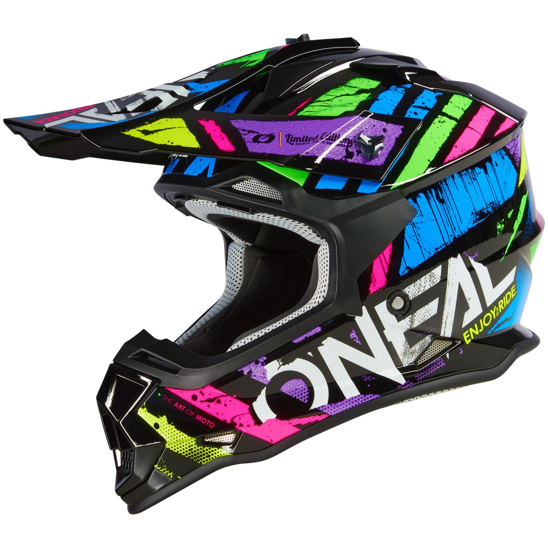 O'NEAL Unisex – Erwachsene 2srs Helmet Glitch V.23 Helm S Multi, S Multi