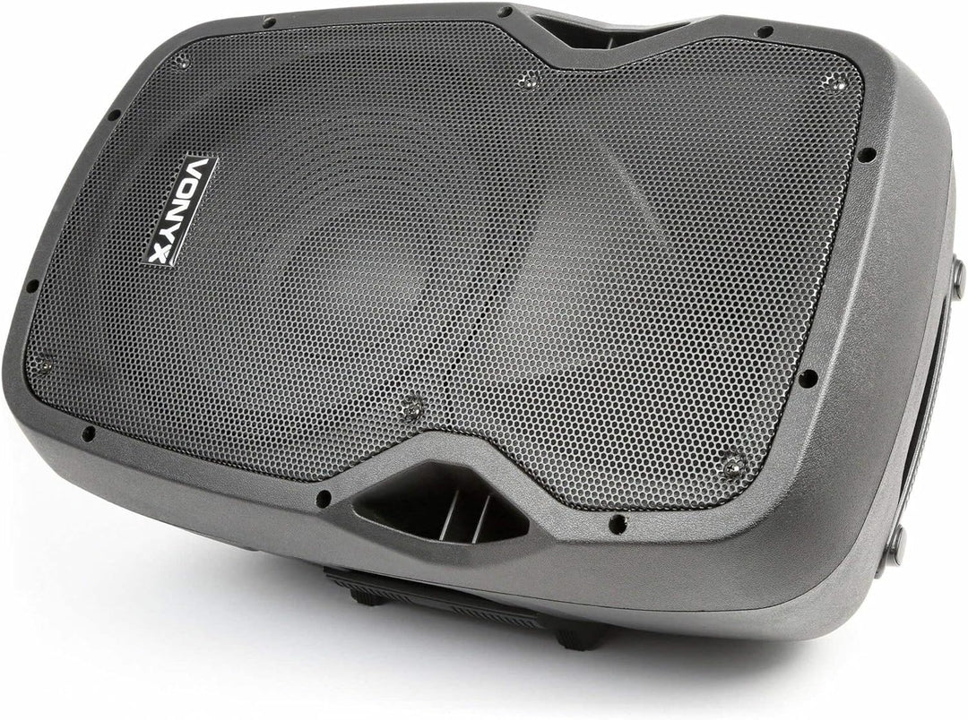 Vonyx AP1200PA - Mobile Partybox Bluetooth mit Akku, 600 Watt Party Lautsprecher mit Mikrofon, Musik