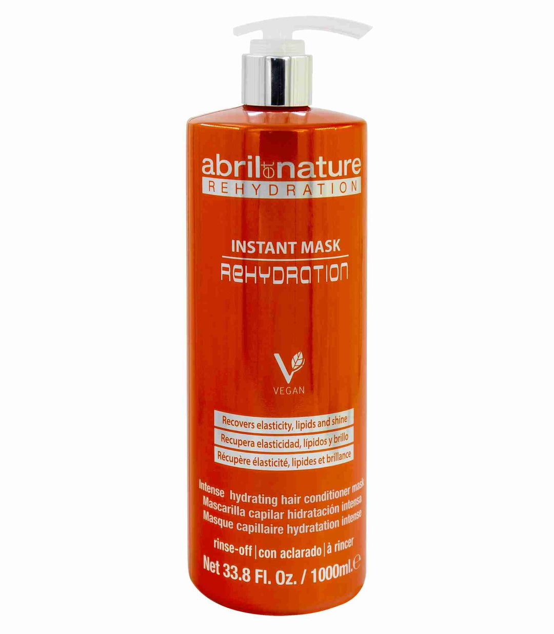 abril et nature - Instant Mask Rehydration - Keratin Mask - 1000 ml - Behandlung für trockenes Haar