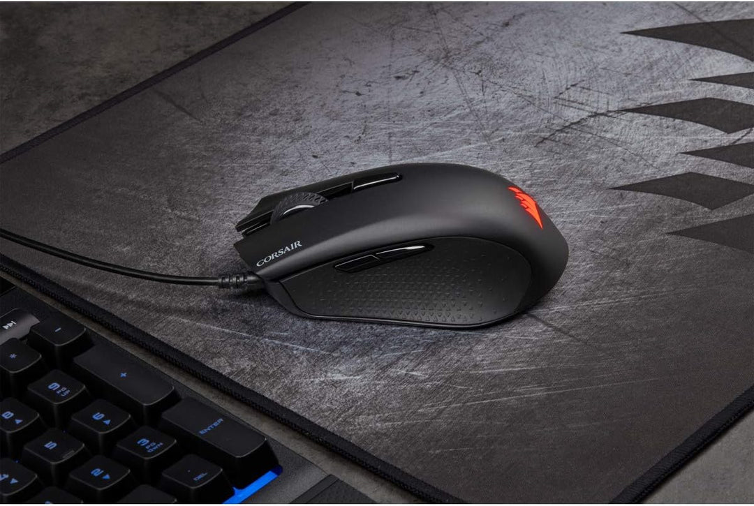Corsair Harpoon PRO RGB Wired Lightweight FPS/MOBA Gaming Mouse - 12.000 DPI - 6 Programmierbare Tas