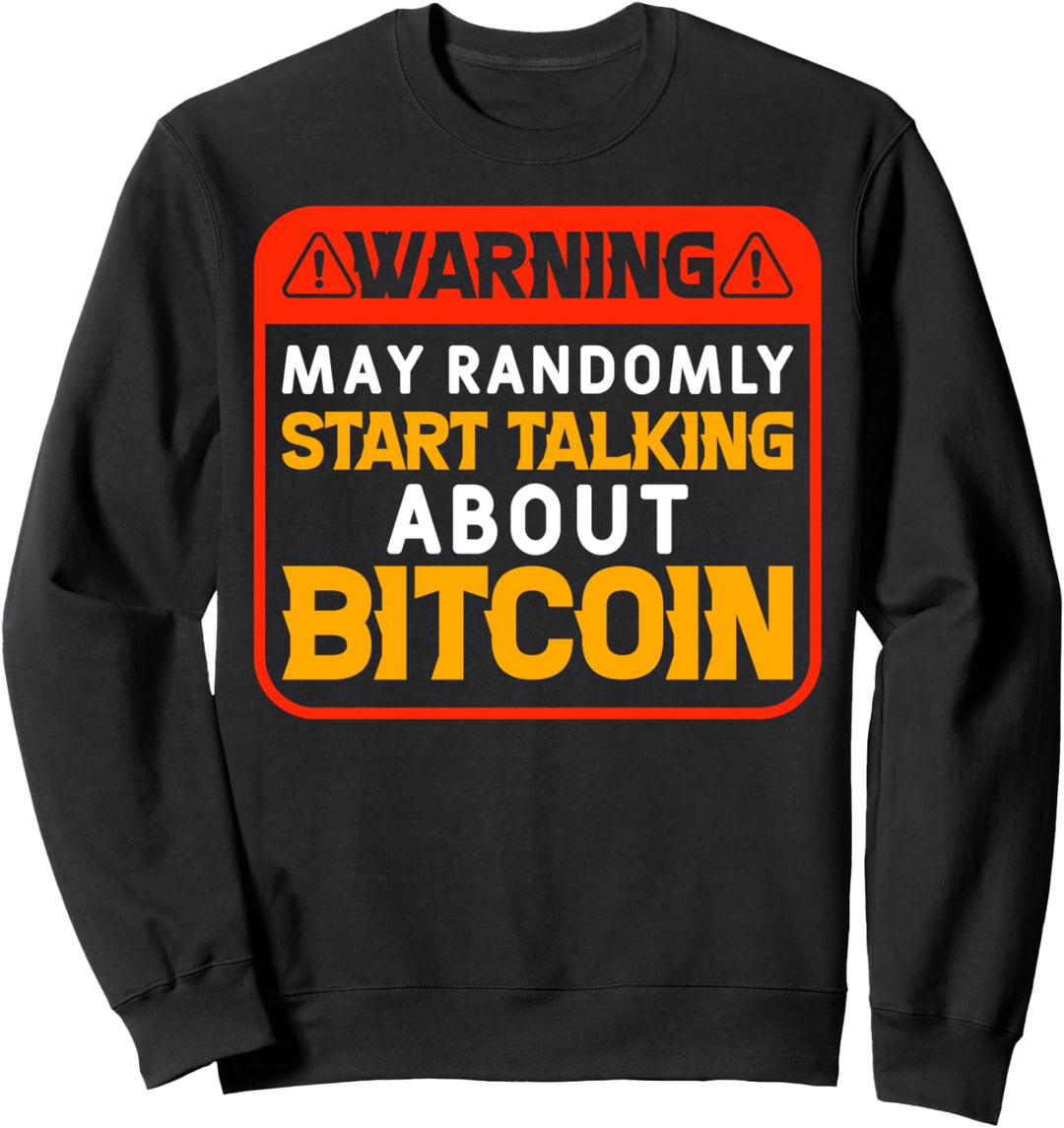 Bitcoin BTC Symbol | Crypto Blockchain und Bitcoin Sweatshirt