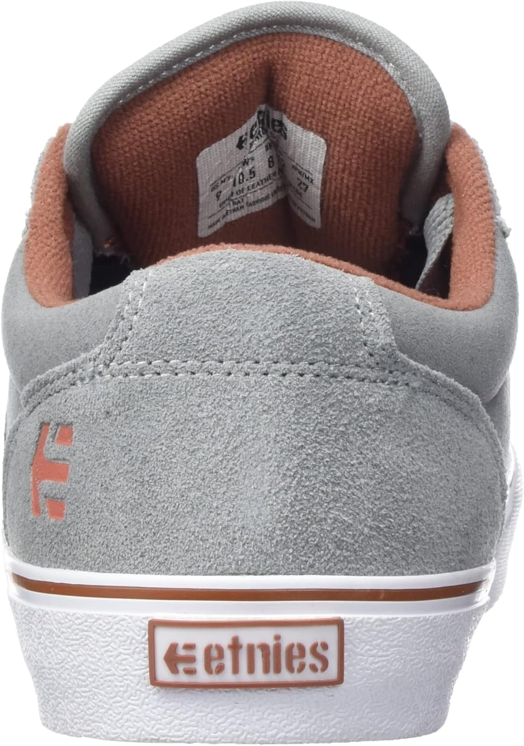 Etnies Herren Barge Ls Skate-Schuh 38 EU Stone, 38 EU Stone