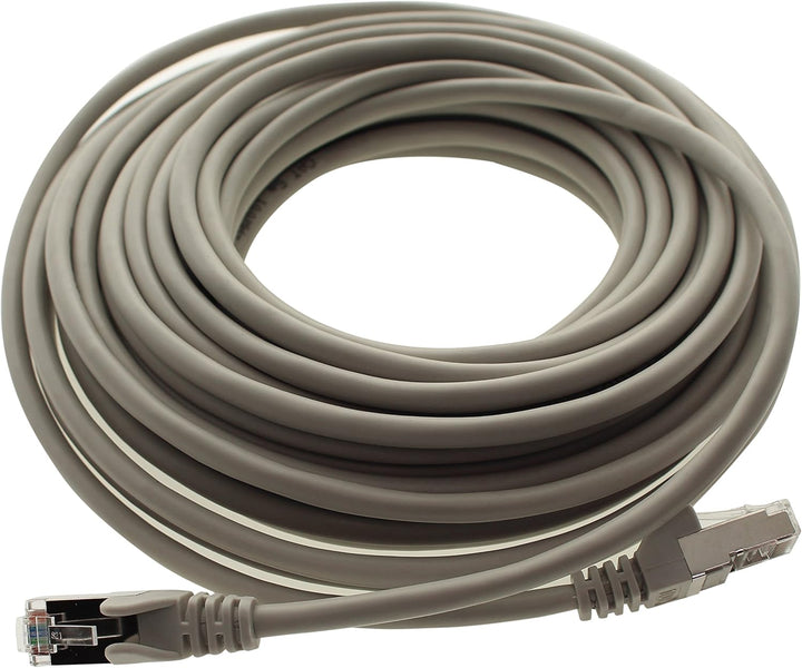 1aTTack.de 10x 7.5m Cat6 Cat.6 Ethernet-Kabel Cat 6 Netzwerk-Kabel Patch-Kabel RJ45 SFTP - Schwarz 1