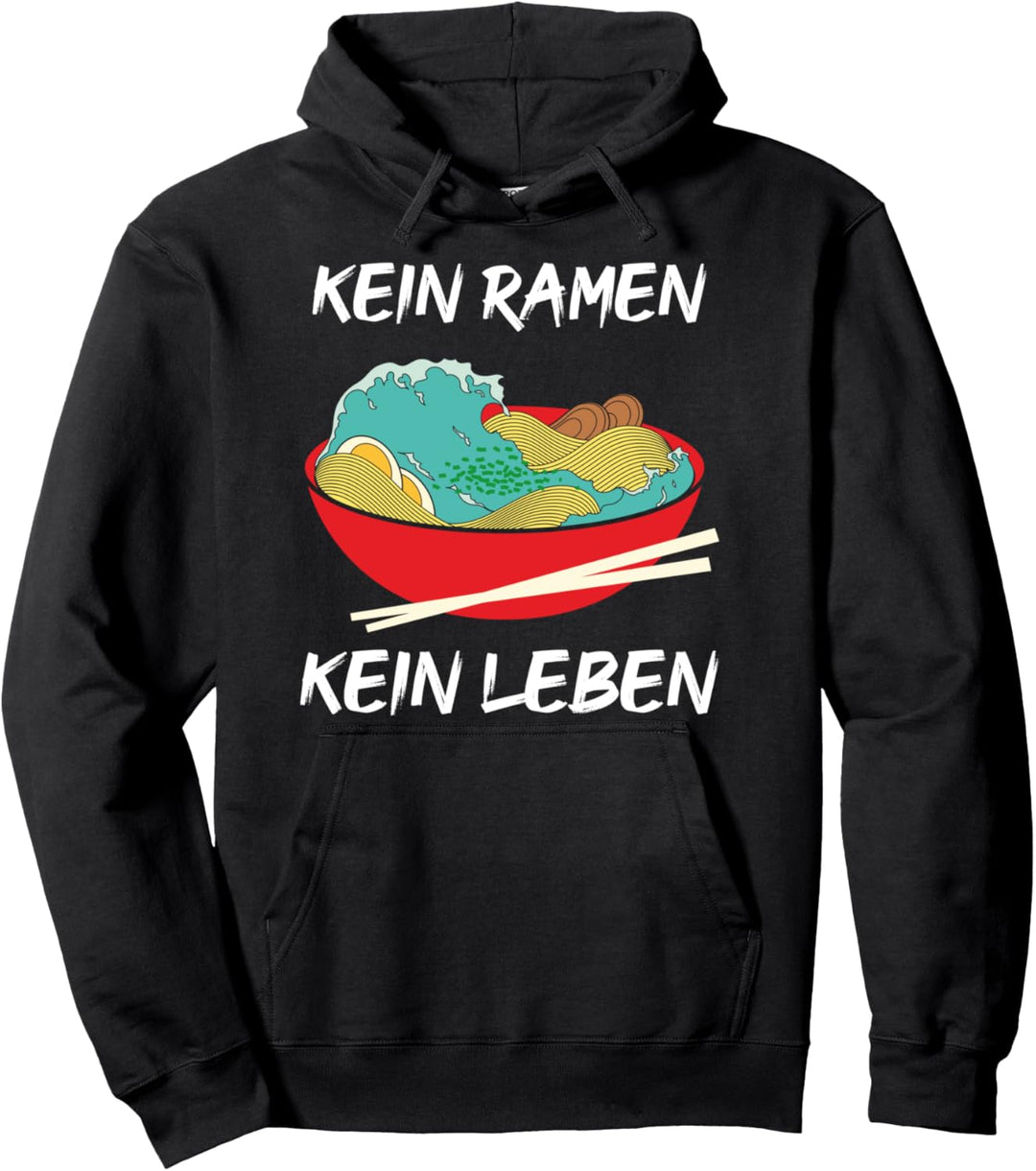Japanische Ramen Nudeln Asiatischer Otaku Lustiges Ramen Pullover Hoodie