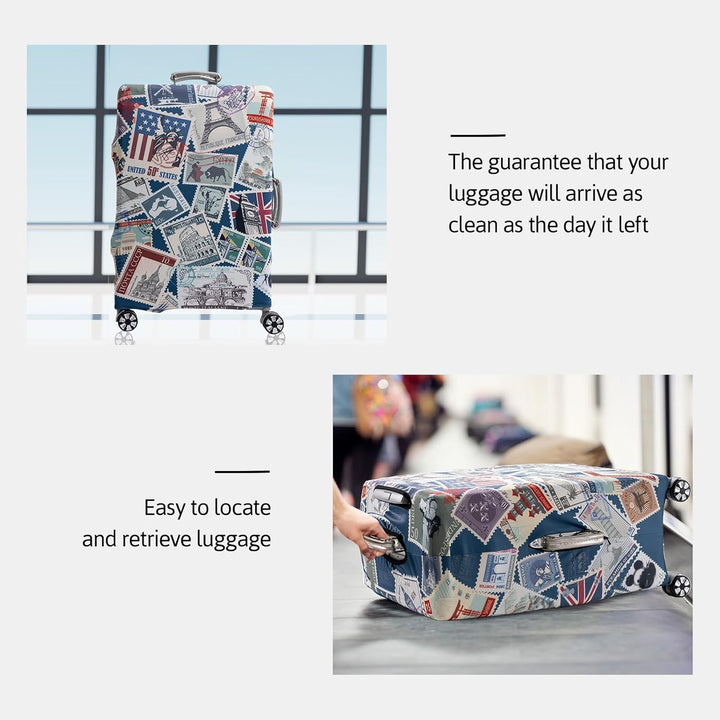 OrgaWise Kofferhülle Luggage Cover Gepäck Cover Gepäckabdeckung for Travel Luggage Schutzhülle Koffe