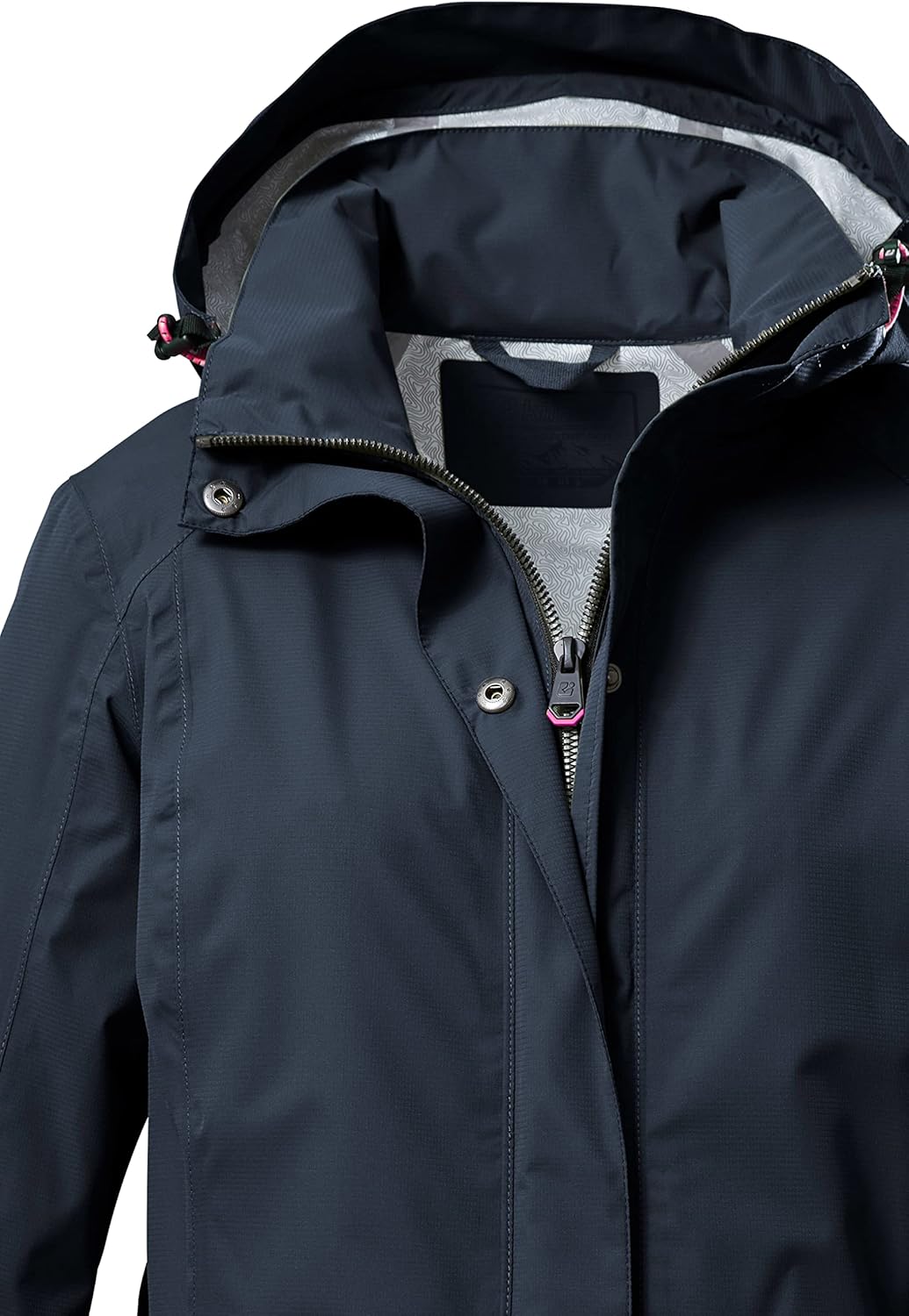 Killtec Damen Kos 93 Wmn Prk 2 1/2 Lagen Funktionsparka/Parka mit abzippbarer Kapuze 38 dunkelnavy,