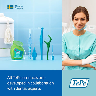 TEPE Interdentalbürsten Original ROT 0,5 mm, 25 Stück Rot/Ausflug, Einfarbig (Getaway Solids) 25 stü