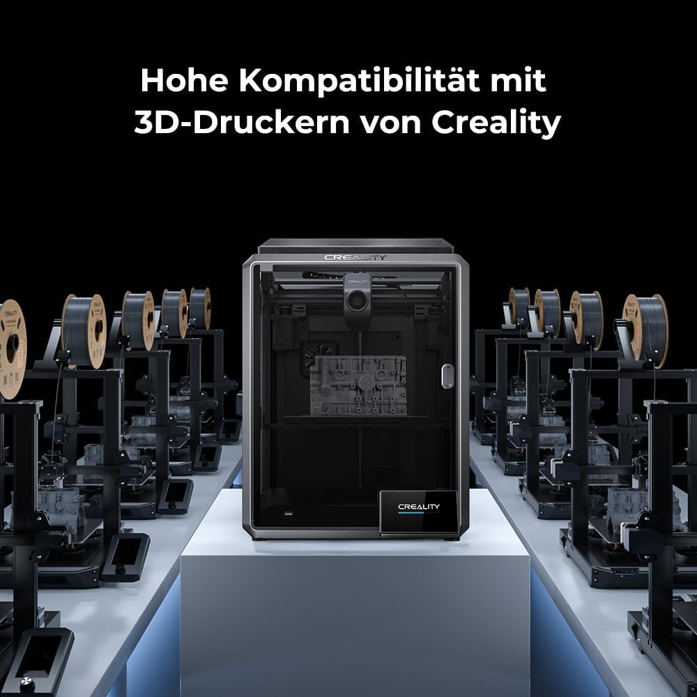 Creality Offizielles Hyper ABS Filament, Creality 3D Drucker Filament 1.75mm für Hochgeschwindigkeit