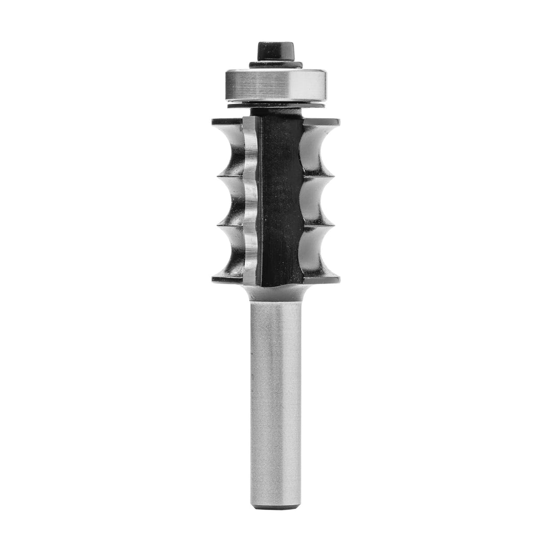 ENT 14850 Dekorativer Profilfräser HW, Schaft (S) 8 mm, Durchmesser (D) 22,2 mm, NL 25,4 mm, R 3,2 m