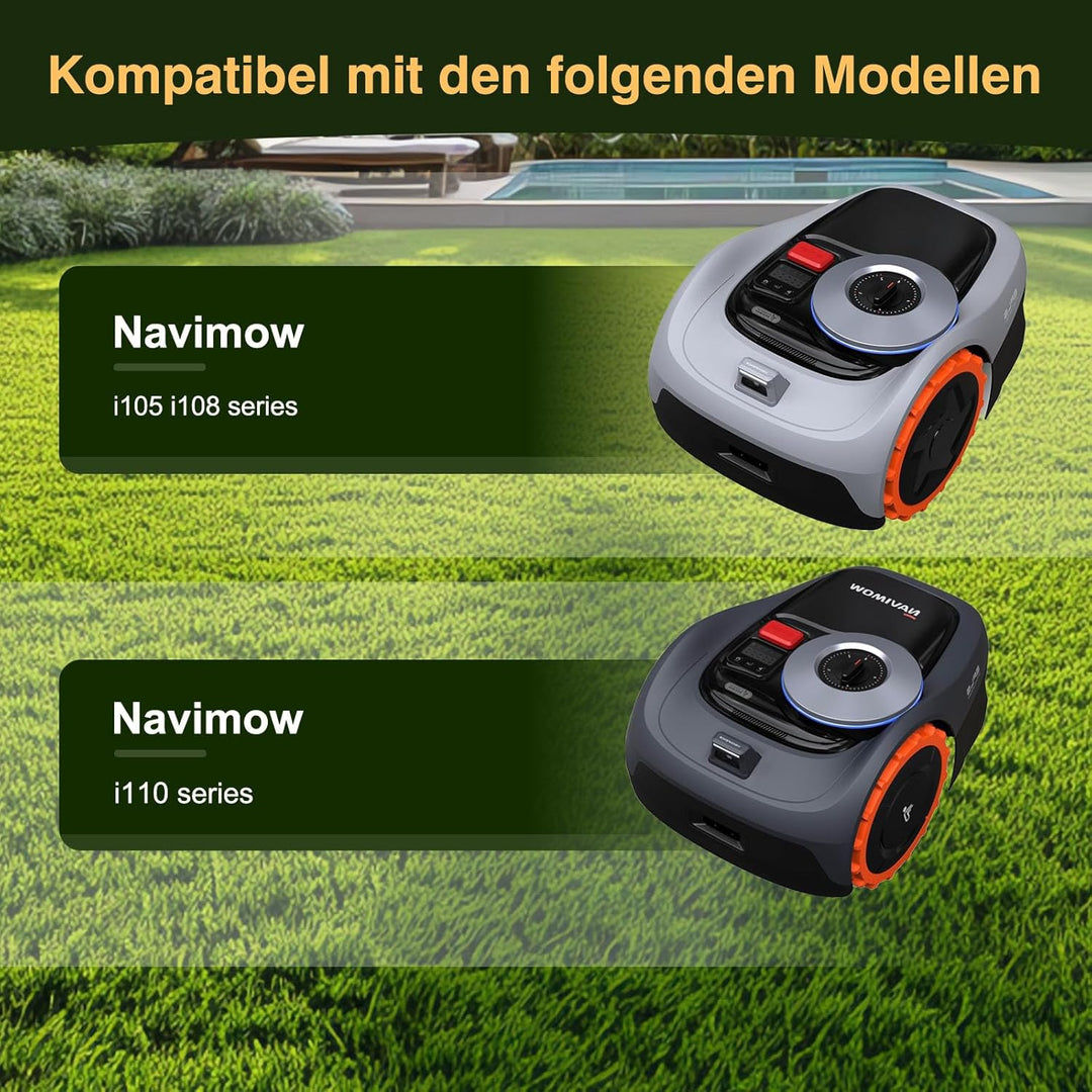 Kantenschutz für Segway Navimow Mähroboter i105e & i108e Bumper Tuning Schutz - einfach gesteckt, ke