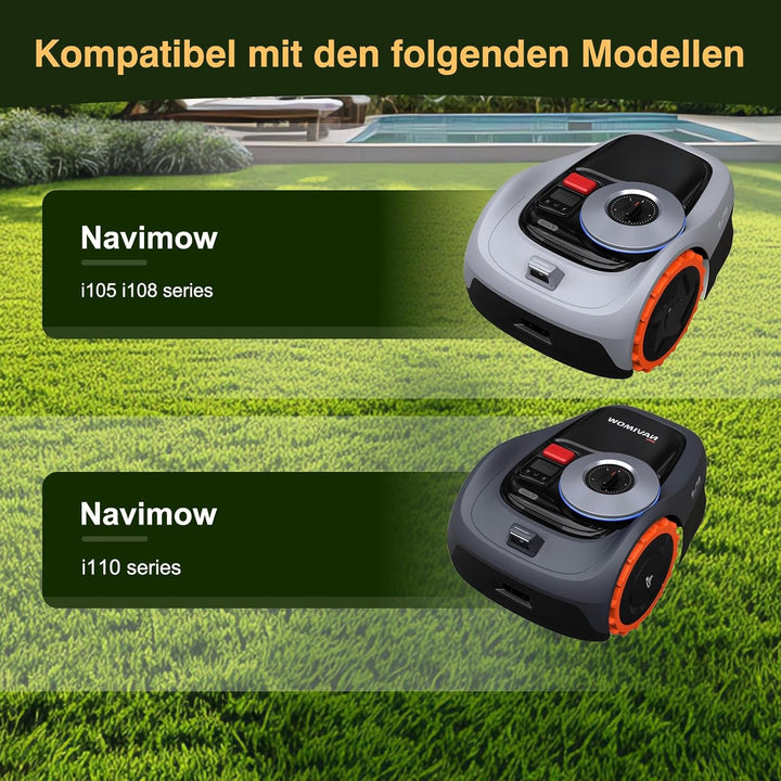 Kantenschutz für Segway Navimow Mähroboter i105e & i108e Bumper Tuning Schutz - einfach gesteckt, ke