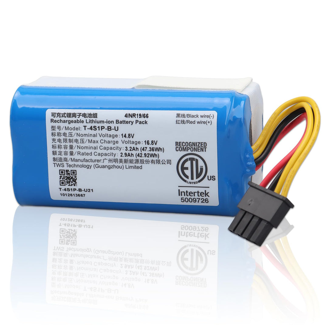 3200 mAh Ersatzakku Kompatibel mit AIRROBO P10 Roboterstaubsauger Akku für AIRROBO P10 14.4V