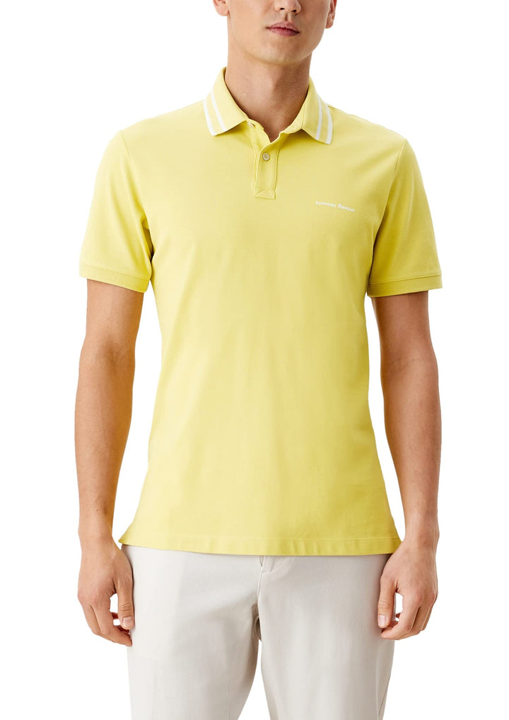s.Oliver Herren Polohemd, XL 2113224.1504 Gelb