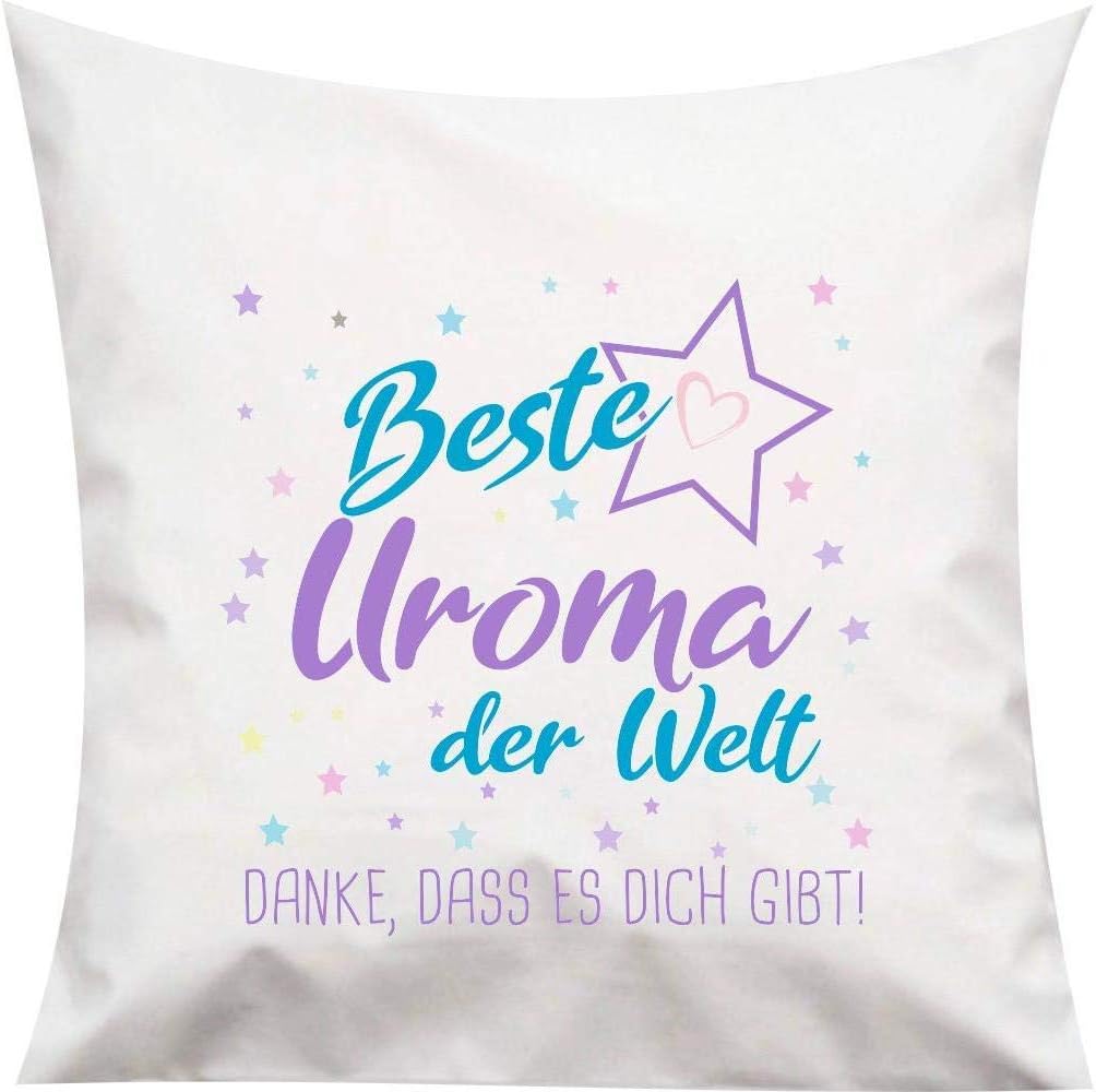 ShirtInStyle, Kissenset Beste Mama, Bester Papa der Welt, Danke das es Dich gibt! 2X 40x40cm Farbe w