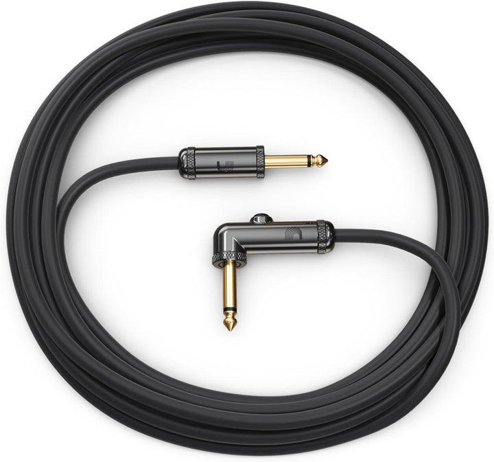 Planet Waves PW-AGRA-20 Custom Series Cables 6,1m (20 Fuss) schwarz 20 Fuss Momentaler rechter Winke