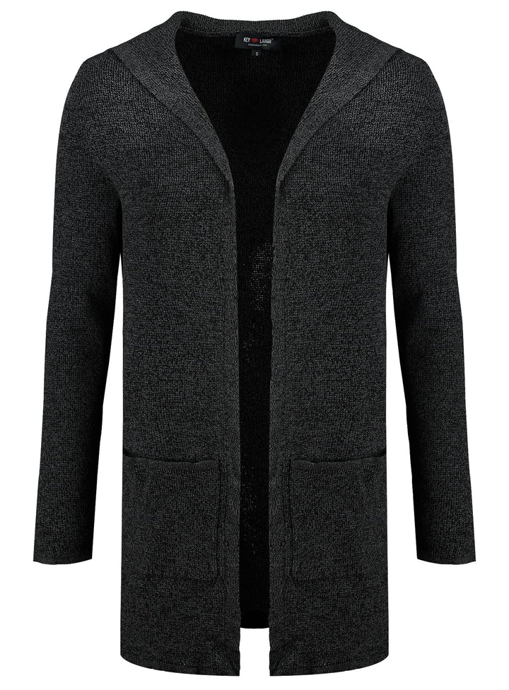KEY LARGO Herren River Jacket Long Strickjacke, Anthra (1101)