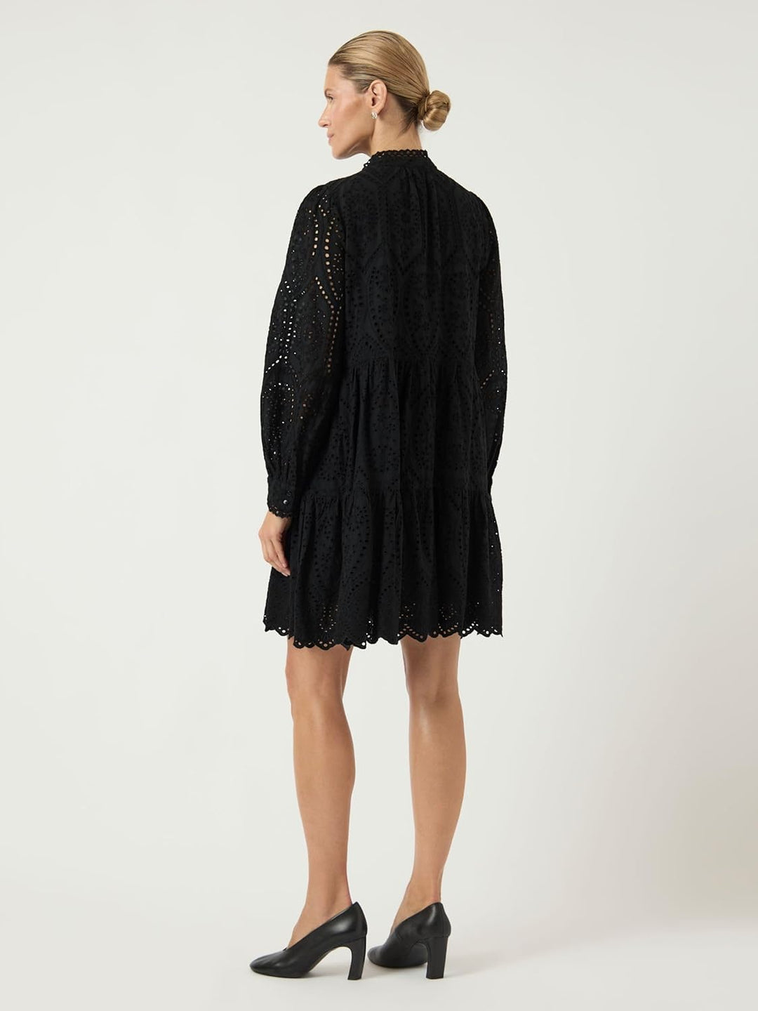 YAS Damen Yasholi Ls Dress S. Noos Kleid M Schwarz, M Schwarz