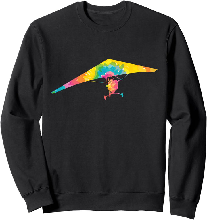 Trippy Rainbow Hippie – Batikfärbung zum Aufhängen Sweatshirt
