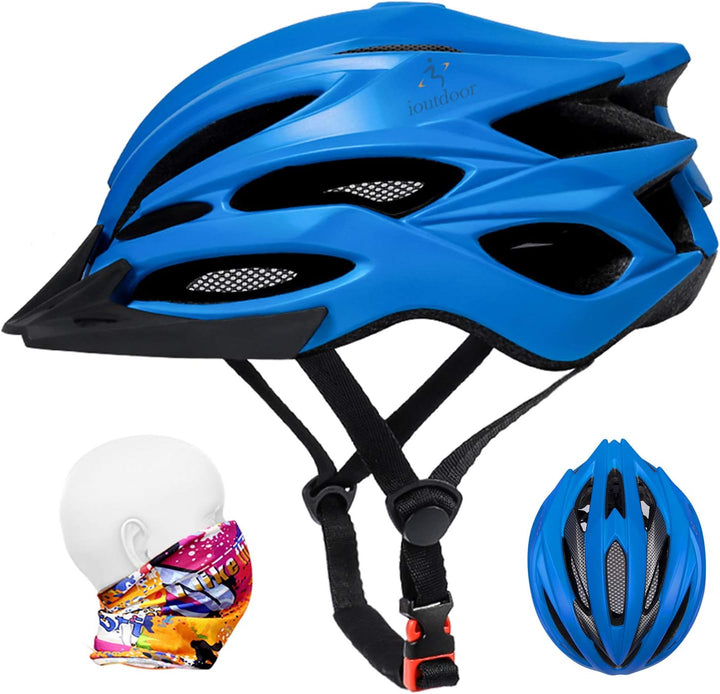 ioutdoor Premium Fahrradhelm, CE CPSC Zertifikat, Radhelm mit Abnehmbarer Sonnenblende und Insektenn