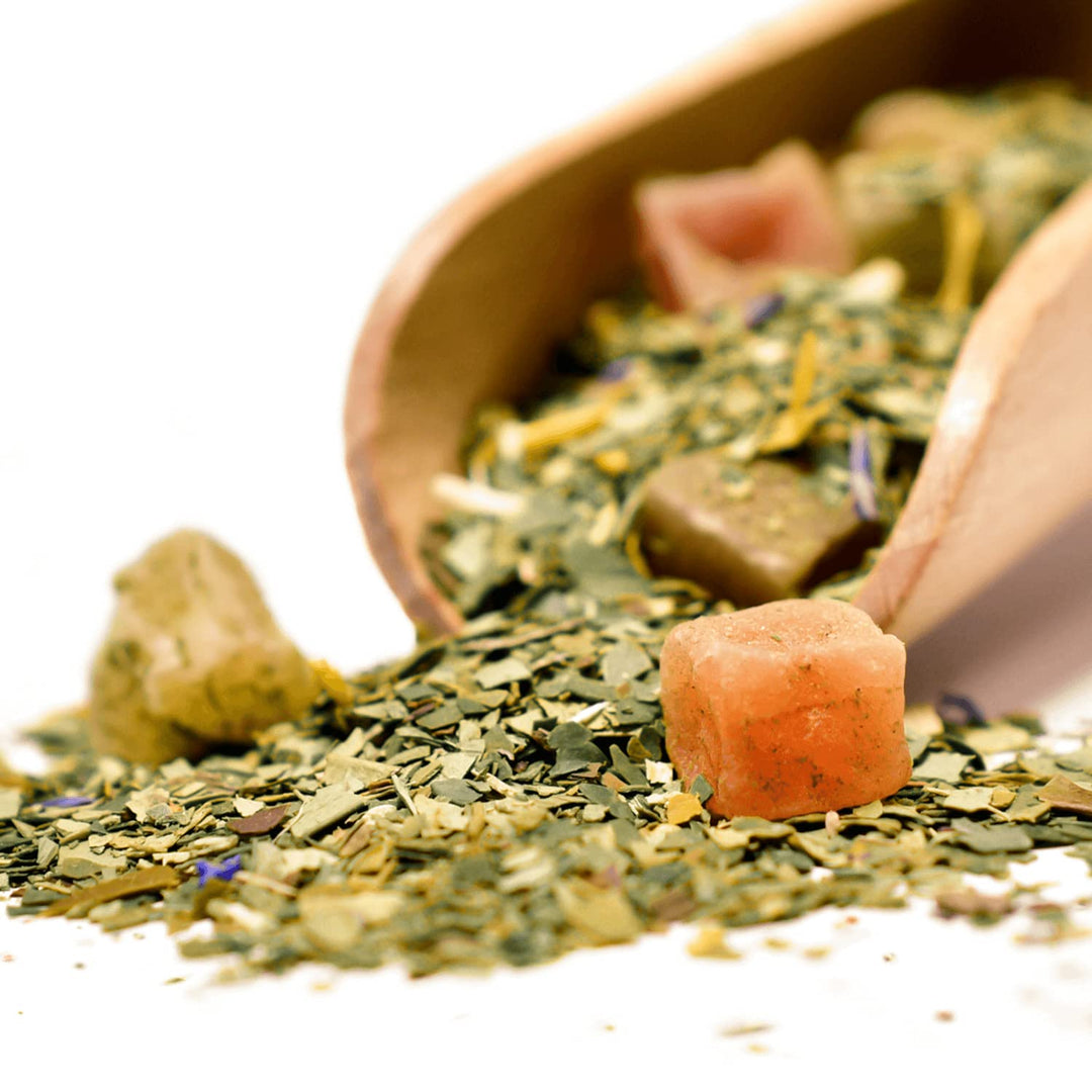Mate Tee Verde Mate Set 1,5kg - Brasilien Yerba Mate - 5mm Grobe Blätter - Luftgetrocknet, Staubarm