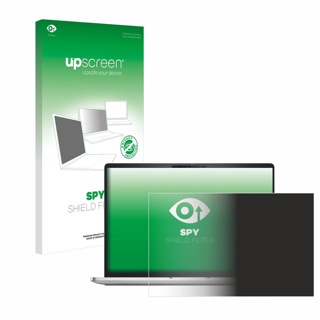 upscreen Blickschutzfilter für Dell Pro 16 Plus PB16250 Privacy Filter Blickschutzfolie Sichtschutz-