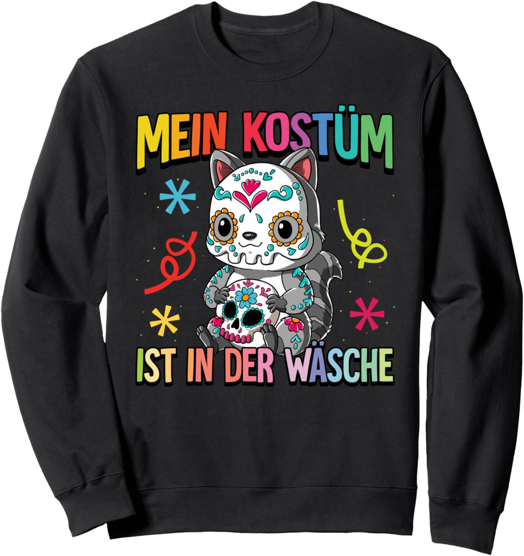 Karneval Kostüm Kinder Mein Kostüm ist in der Wäsche Sweatshirt