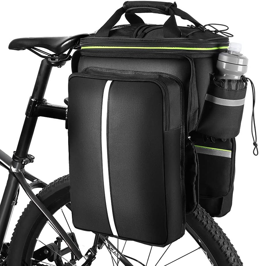 Lixada Fahrradtaschen für Gepäckträger, Fahrrad Gepäckträgertasche, Wasserdicht Fahrrad Sitz Tasche