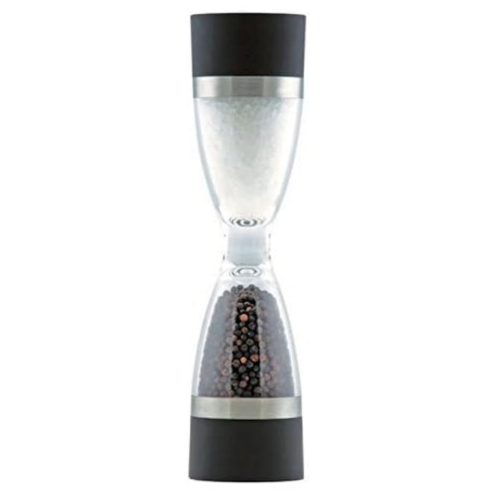 LACOR 62816 Gewurzregal Doppelt 90 Gr, Acryl, Black, 9 x 9 x 19 cm