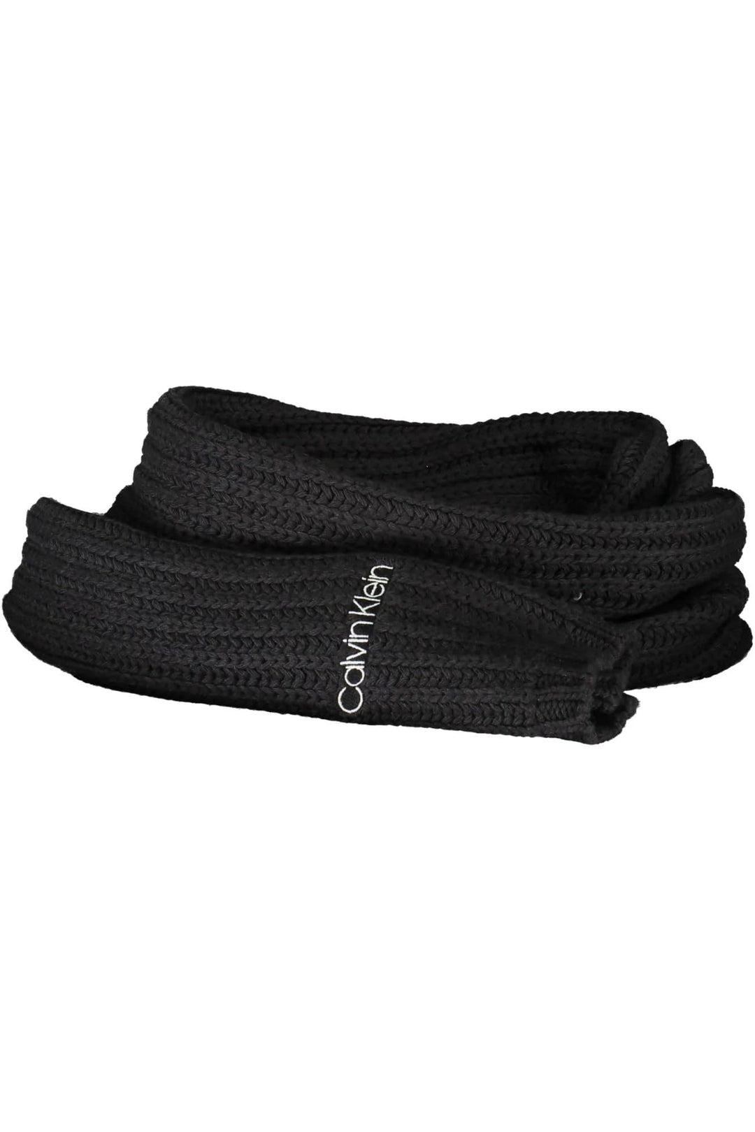 Calvin Klein Damen Oversized Strick Schal Einheitsgrösse Ck Black, Einheitsgrösse Ck Black