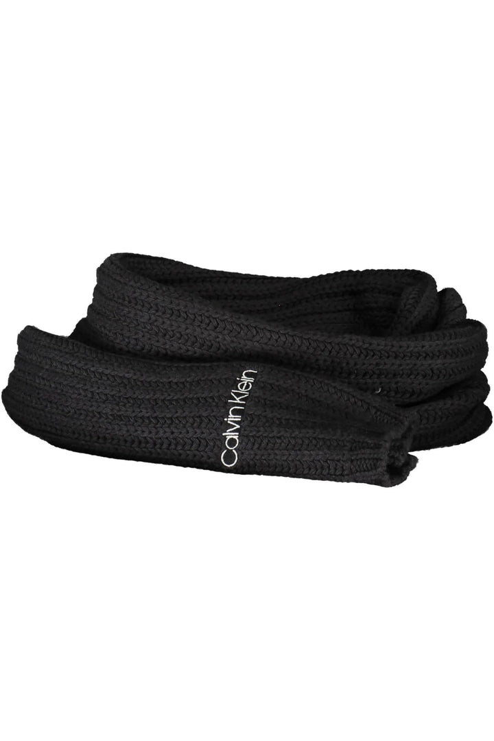 Calvin Klein Damen Oversized Strick Schal Einheitsgrösse Ck Black, Einheitsgrösse Ck Black