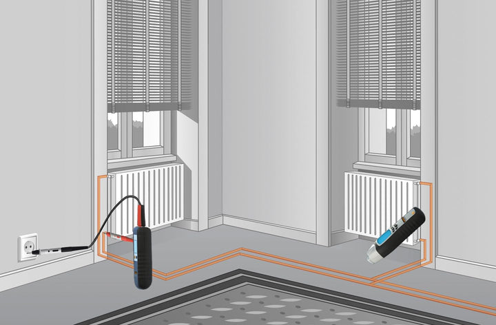 Umarex Laserliner CableTracer Pro universelles Leitungssuchgerät (mit Sender + Empfänger, für spannu
