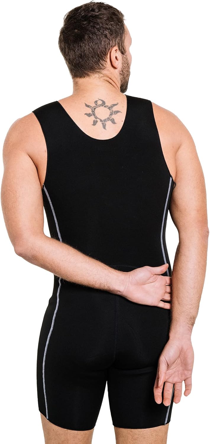 Cressi Base Layer Man 2.5mm - Tauchunterzieher Neopren 2.5mm, Schwarz, für Herren Shorts Vest S, Sho