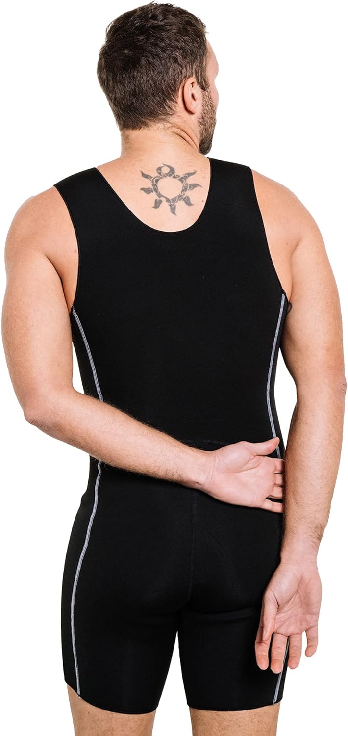 Cressi Base Layer Man 2.5mm - Tauchunterzieher Neopren 2.5mm, Schwarz, für Herren Shorts Vest M, Sho
