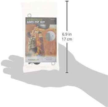 Hangman Products TK400-4 Anti-Kipp-Kit für Möbel 4 Pack, 4 Pack