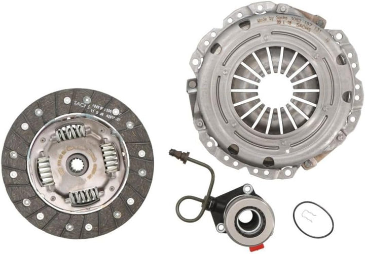 SACHS Kupplungssatz 3000 990 123, OE-Qualität, Kupplungssatz-Austausch beim Auto