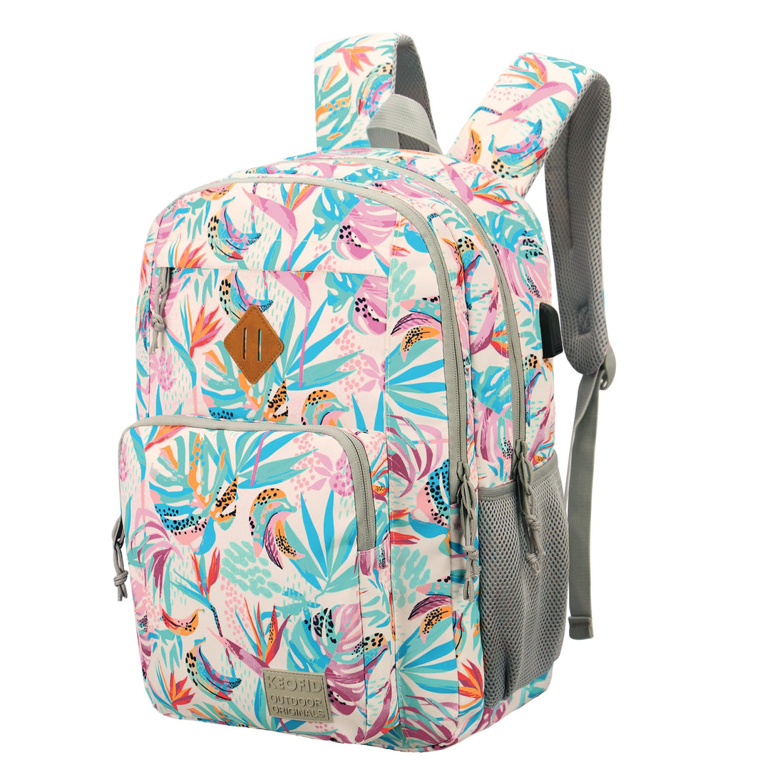 KEOFID Laptop Rucksack für Herren Damen, Grosser Schulrucksack für Jungen, Mädchen und Teenager, Ant