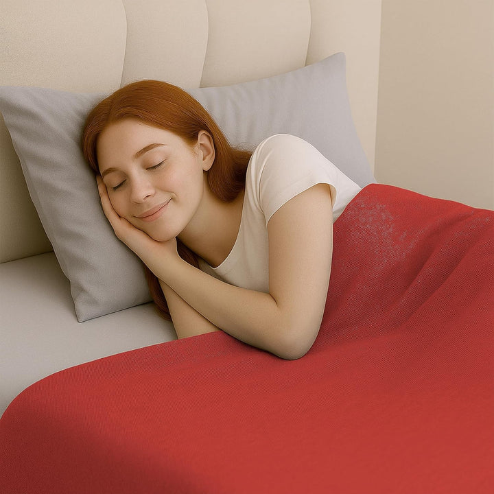 Byour3 - Tagesdecke Reine Baumwolle 100% LICHT Doppelbett Einzelbett Queen Size Bettdecke Rechteckig