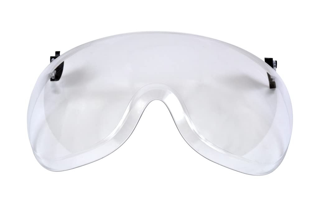 3M Kurzvisier X5-SV01-CE für die Schutzhelme X5000 und X5500, transparent, Antibeschlag- und Antikra