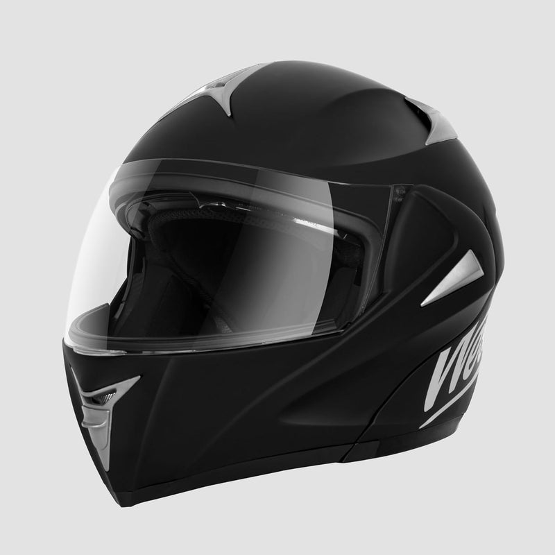 Westt Motorradhelm Herren Damen Klapphelm Jethelm mit Kinnschutz Integralhelm Scooter Roller Helm He
