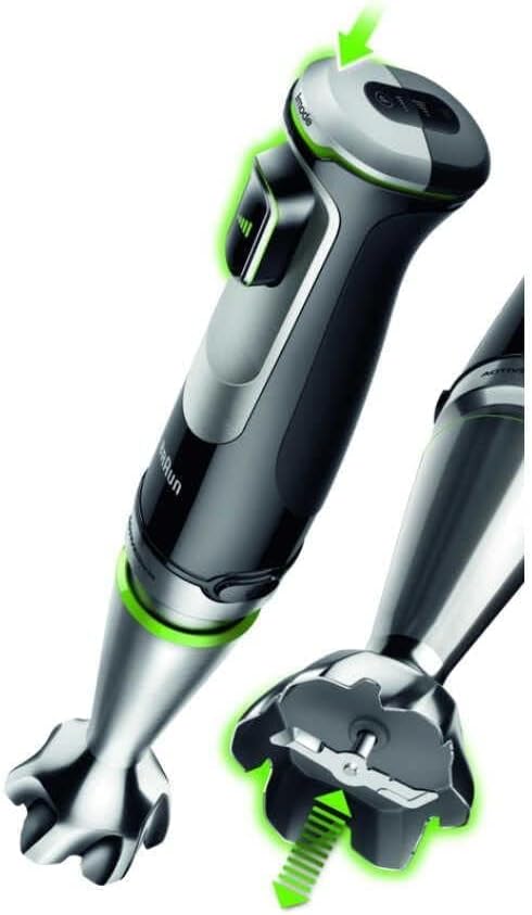 Braun MultiQuick 9 MQ 9195XLI 2L Pürierstab 1200W Schwarz, Edelstahl
