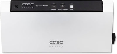 CASO 1384 GourmetVAC 180 - Vakuumierer - doppelte Schweissnaht - Kolbenpumpe (9L/min) und kraftvolle