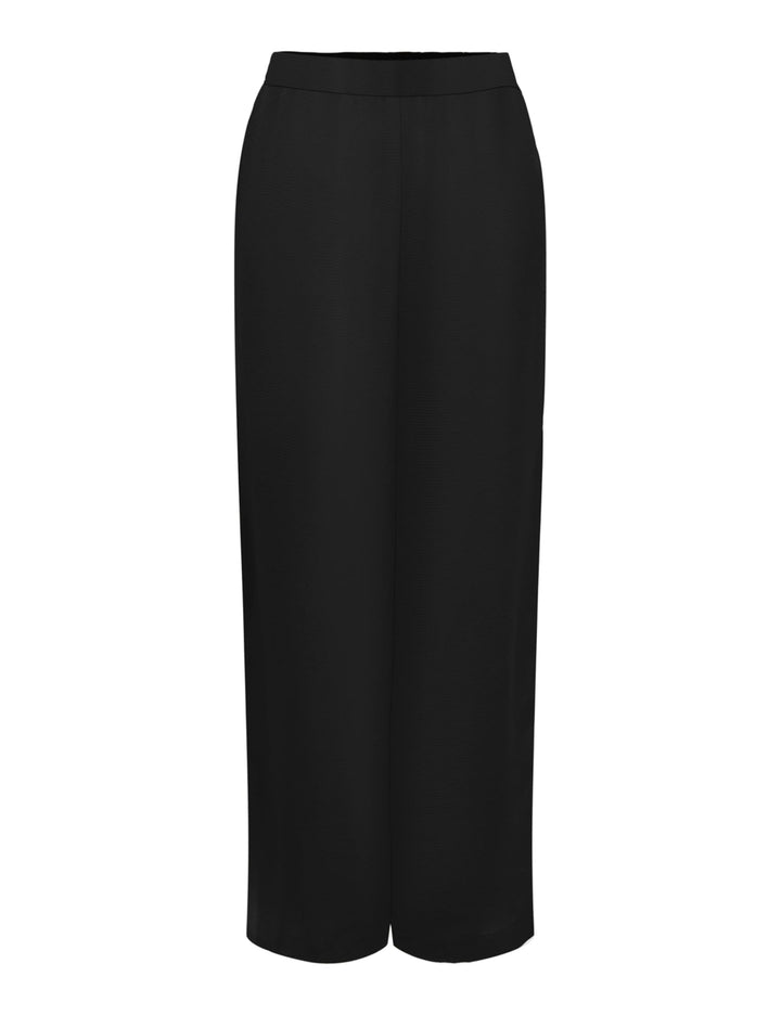 ONLY Damen Onlalma Life Poly Palazzo Pant Solid Ptm Hose S Schwarz, S Schwarz