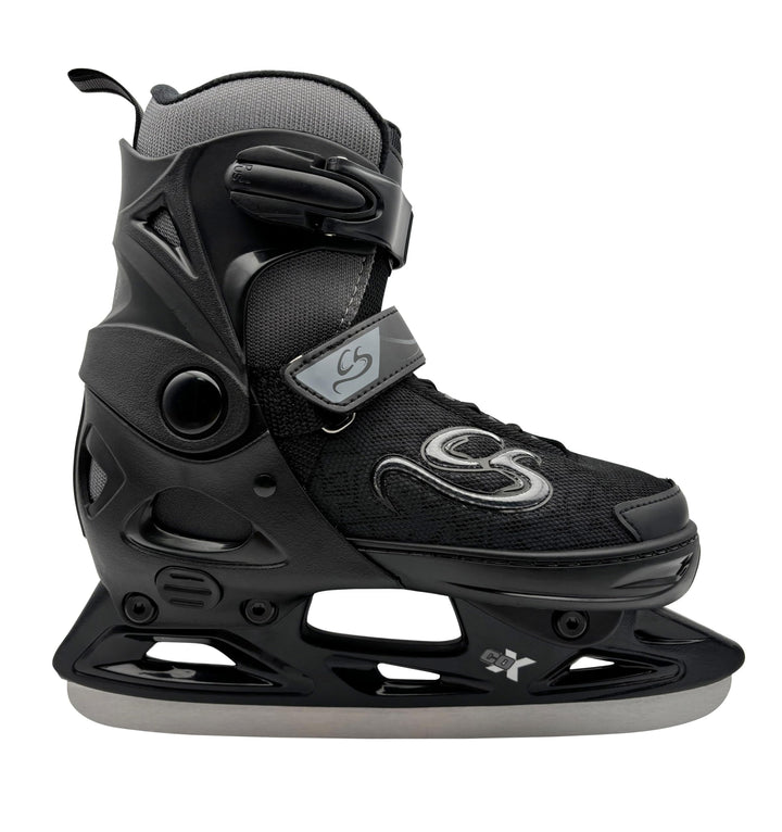 Cox Swain verstellbare Schlittschuhe Crystal, Eislaufschuhe für Kinder, Jugendliche und Erwachsene b