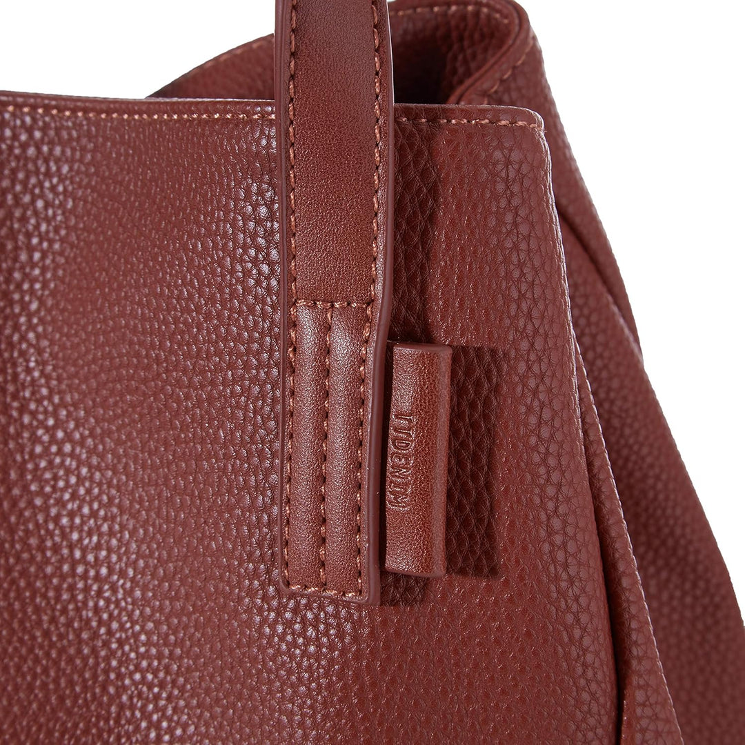 DENIM TOM TAILOR bags Arona Damen Shopper Umhängetasche 41,00 x 14 x 35 Cognac, 41,00 x 14 x 35 Cogn